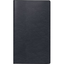 BRUNNEN Monthly Calendar Model 746 2024 2 Pages = 1 Month Sheet Size 8.7 x 15.3 cm Black