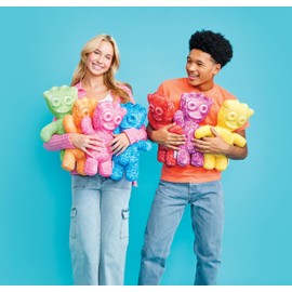 iscream Sour Patch Kids Embossed 16.75" x 12" Candy Character Shaped Pillow, Red