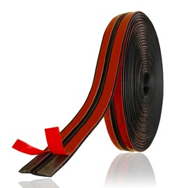 Windshield Rubber Seal 19.6FT Car Windshield Trim Stripping T Shape Car Weather Stripping Trim Sealing Strip for Car Front Rear Windshield (19mm) ﻿