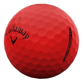 Pelotas De Golf Callaway Golf Supersoft 2025 Rojas