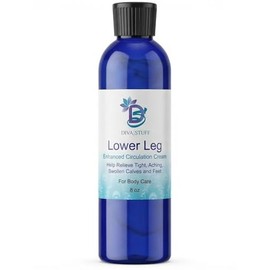 Diva Stuff Crema Circulatoria Enriquecida Para La Parte Inferior De Las Piernas Y Los Pies Para Pantorrillas Y Pies Tensos Doloridos E Hinchados Por