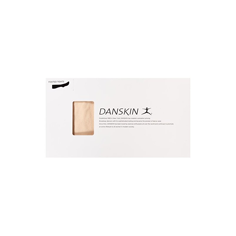 DANSKIN DA971090 Women's Footer Tights, Fresh Beige