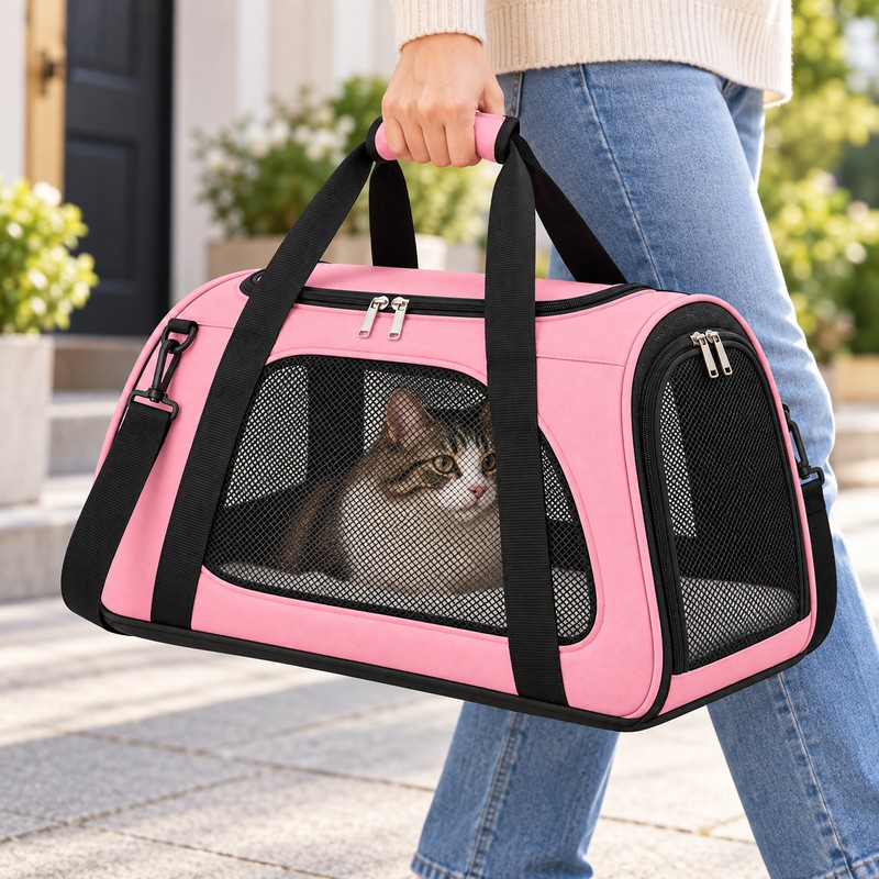 Portable Pet Carrier Bag for Travel – Cat Carriers Dog