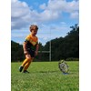 Optimum STREET RUGBY BALL - BLACK/YELLOW - MIDI