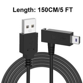 Xivip Mini USB Charging Cable Compatible with Wacom Intuos Pro PTH450 PTH650 PTH451 PTH651 PTH851 Intuos5 PTK450 PTK650 PTK850 Intuos4 PTK440 PTK640 PTK840 PTK1240 Bamboo CTE450 (5FT, Right Angle)