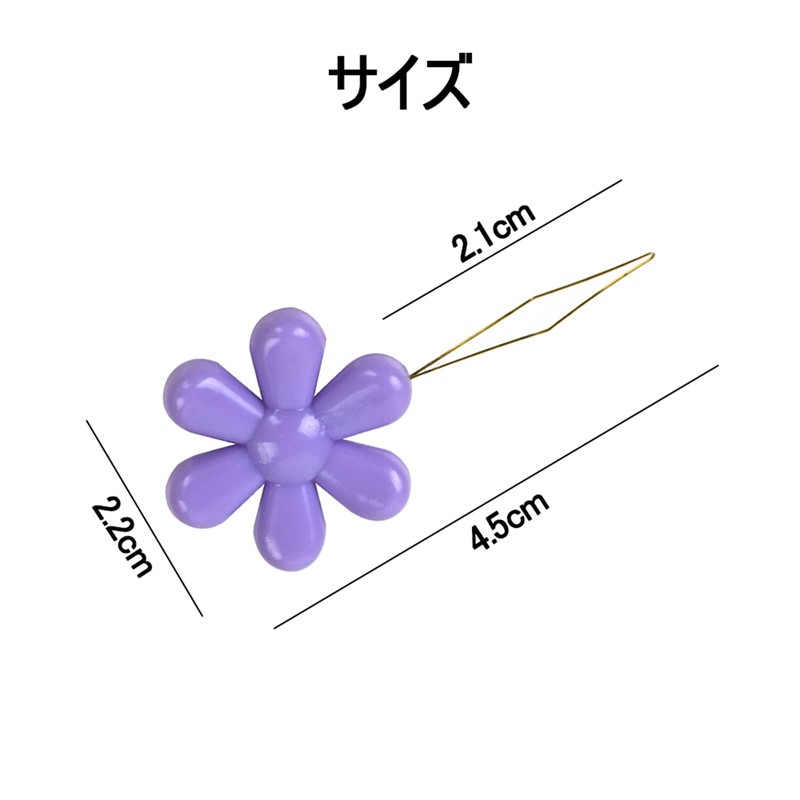 10 Pcs Threader Tool Flower Shape DIY Handicraft Sewing Tool