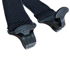 YYKSYDPT Braces for Men with Very Strong 4 Plastic Clips 38 MM Wide Duty Suspenders X Style Adjustable Brace Suspenders (Army green)