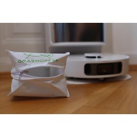 GRASHÜPFER® Pack of 3 Reusable Dust Bags for Dreame with Zip for Dreame X50, X40, X30, L40, L20, L10 Series - The Sustainable and Cost-saving Alternative in Original Quality