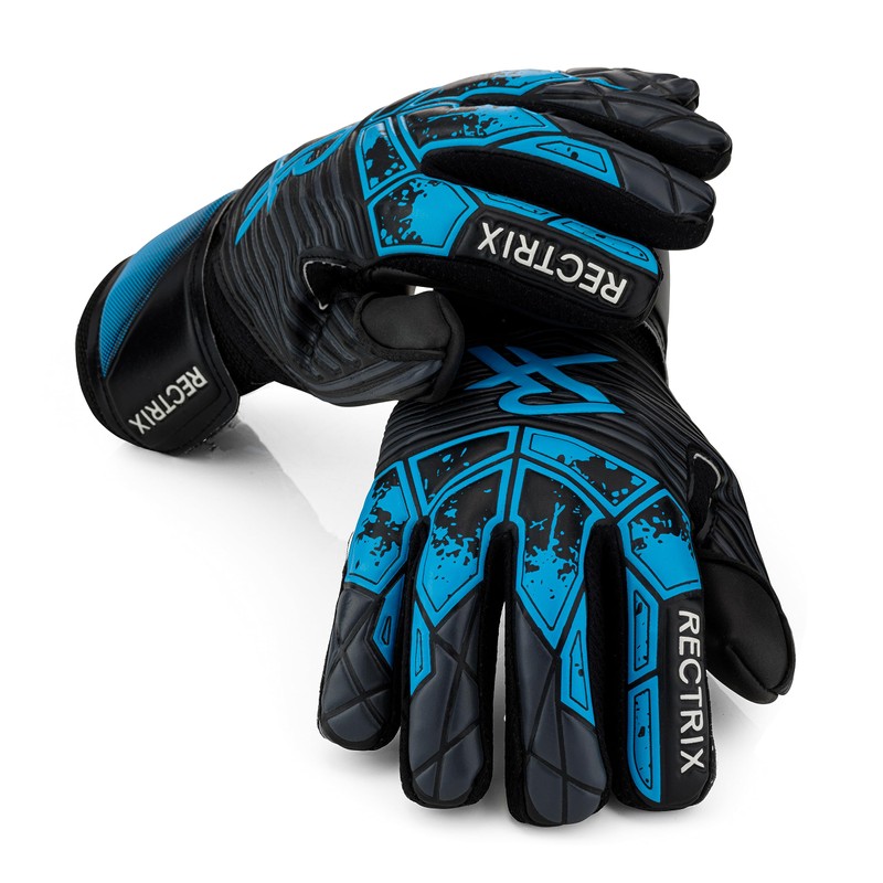 Rectrix Bold Goalkeeper Gloves - Fingersave Protection - German Latex