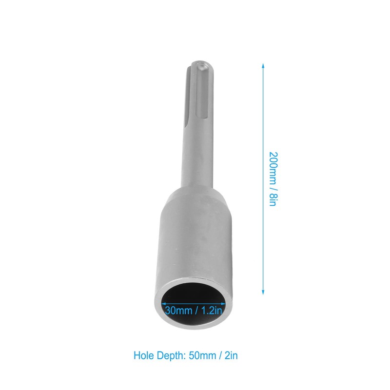 SDS MAX Ground Nail Driver, T-Post Driver, Deep Soil, Grounding