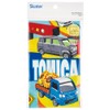 Skater KB4-A Tomica Lunch Cloth, 9.4 x 16.9 inches (43
