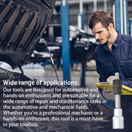 Socket Wrench Tool - Metal Sturdy Rustproof Alternator Socket Drill Wrench,Bolt Remover Tool with Ergonomic Handle, Multifunctional Wrench Tools for Automotive Mechanical