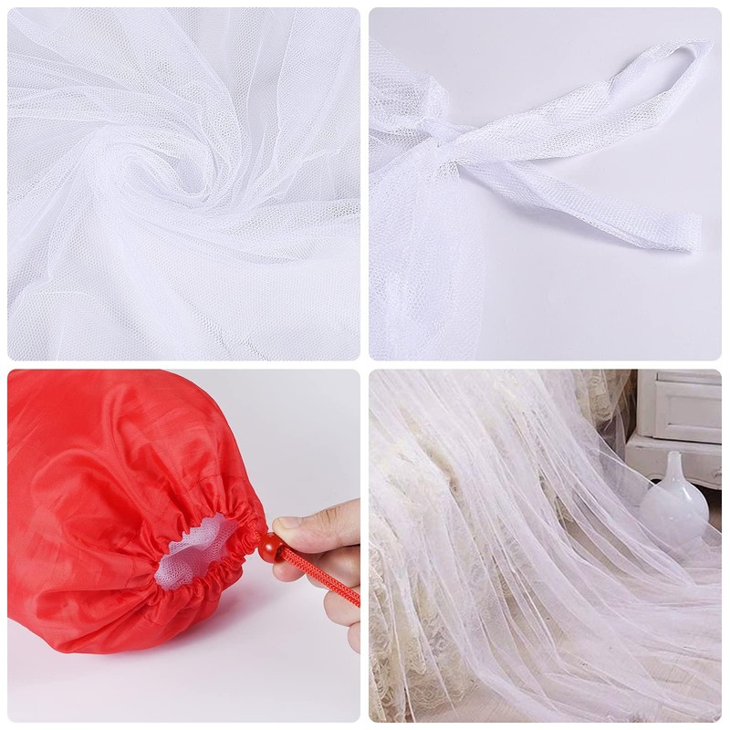 Mosquito Net Bed AUEJACKY Large Mosquito Net for Double Bed