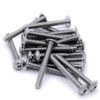 M3 (3mm x 25mm) Flanged Hex Socket Button Machine Screw