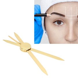 Eyebrow Ruler, Accurate Positioning Stainless Steel Material Brow Mapping Tool for Tattoo Workers for Home for Beauty Salon