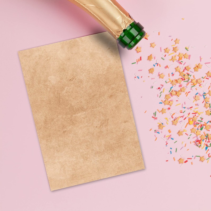 50 x Letter Paper DIN A5 Printed on Both Sides