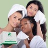 Essential Glow Exfoliating Face Towels, Ultra Smooth Disposable Towelettes, 100%