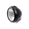 5.5" 12V / 35W Matte Black Bottom Mount E-marked Motorcycle