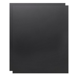 sourcing map 2 Pack ABS Plastic Sheet, 0.12" Thick 4"x6" Flexible Hard Plastic Sheet, Heat Moldable Panel for DIY Crafts Home Decoration, Black