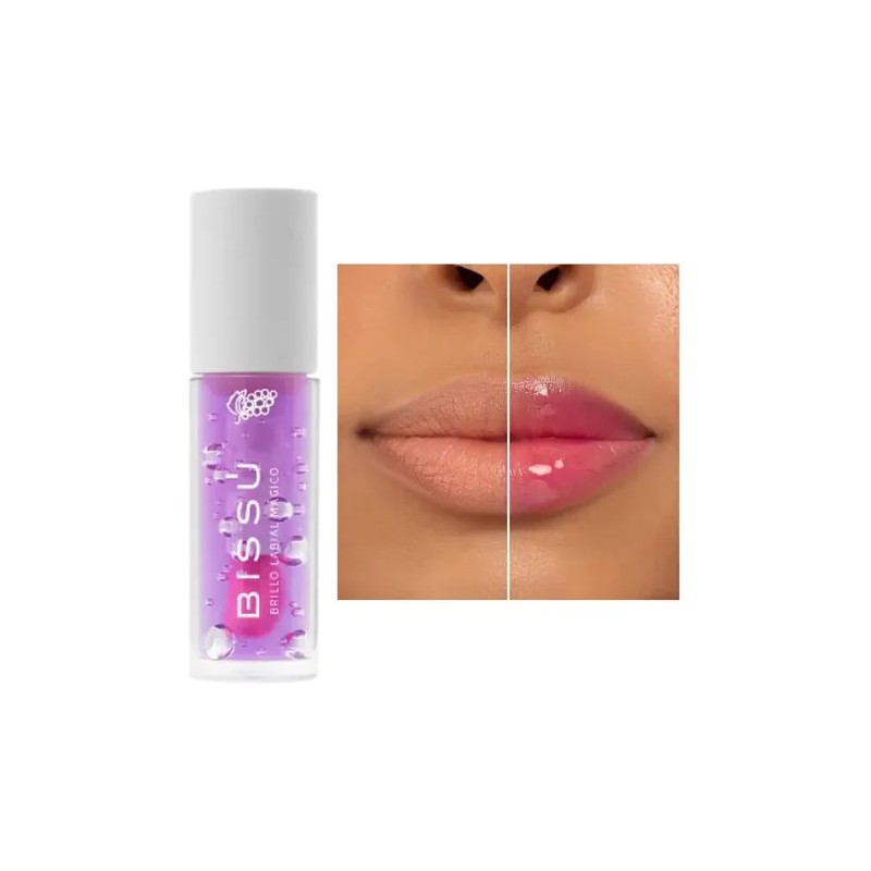 Brillo Labial Bissú Mágico Humectante Uva pH Reactivo 05
