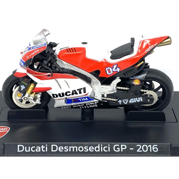 atlas editions Ducati Desmosedici GP 2016 Dovizioso no4 Ducati Red/White