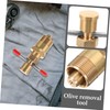 Mipcase Compression Sleeve Puller Tool Red Brass Ferrule Extractor for
