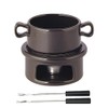 KINTO cheese fondue set S BLK 36351