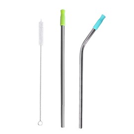 Ezprogear Taza de café de acero inoxidable de 32 onzas, doble pared, aislada al vacío, con asa, tapa y popotes (32 onzas, burdeos brillantina)