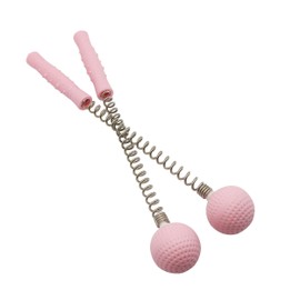 Massager Ball Hammer(2-Pack) SinLoon Hammer Stick Manual Beat Golf Ball Massager Back Shoulder Massage Full Body Reduce Fatigue Pain(Pink)