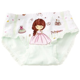 JELEUON 4 Pcs Little Girls Toddler Kids Ballet Princess Underwear Boxers Briefs Panties