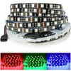 Tesfish 5M RGB LED Strip Light 12V Black PCB Board