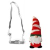 LUBTOSMN Gnome Cookie Cutter with Long Hat-5.2 Inch-Diswasher Safe-Holiday Cookie