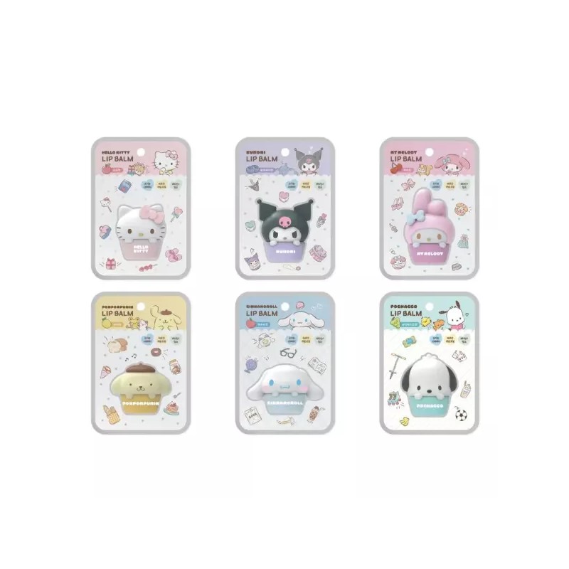 exponetc 산리오 캐릭터즈 립밤 8g입술보습제 보습제 관리 보호 Sanrio Characters