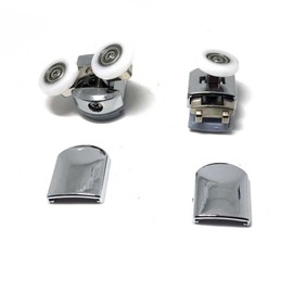 Set of 8 Shower Enclosure Door Zinc Alloy Rollers/Runners/Wheels (Roller diameter 23mm)
