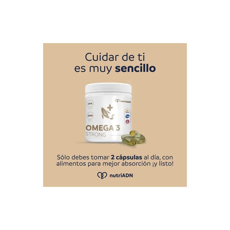 Omega 3 Strong Platinum Suplemento De Aceite Pescado 2800mg