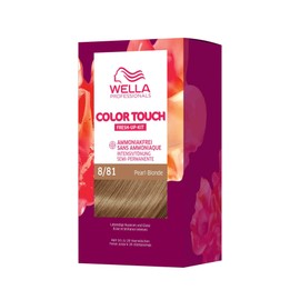 Wella Professionals Color Touch Demi Permanent Hair Colour without Ammonia - Hair Dye for Colour Restoration and Grey Hair Coverage - Root Kit Including Hair Mask - 8/81 Pearl Blonde (130 ml)