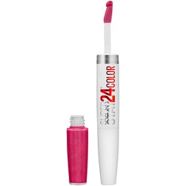 Maybelline New York SuperStay 24 2-Step Liquid Lipstick Makeup, 24/7 Fuschia, 1 kit