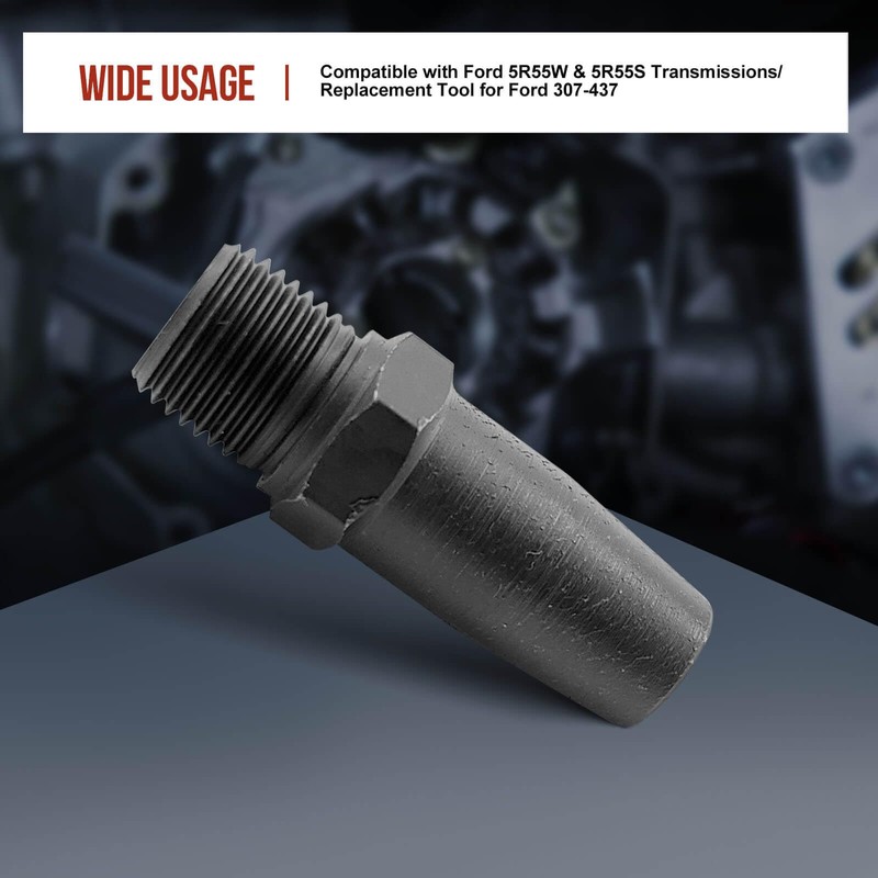 Transmission Fluid Fill Adapter - Compatible with Ford 5R55W &