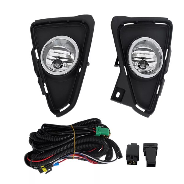 yibei-tech For 2016-2018 Toyota RAV4 Pair of Front Fog Lights
