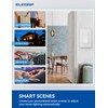 ELEGRP Smart Light Switch, 2.4GHz Wi-Fi Light Switch Compatible with