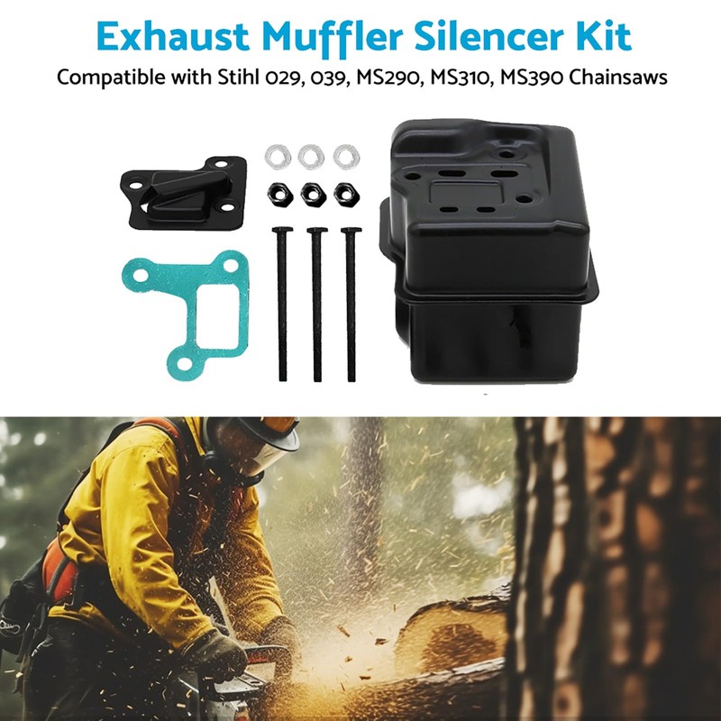 11271400601 Exhaust Muffler Silencer Suitable for Stihl MS290 MS310 MS390
