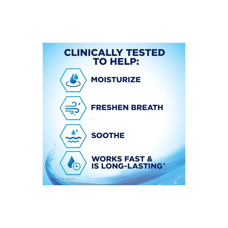 3 Pack Biotene Oral Balance Dry Mouth Moisturizing Gel 1.5