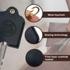 KARENSKEYS Handmade Leather Car Key Cover, Broken Loop Replacement, Sleeve
