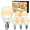 JandCase Ceiling Fan Light Bulbs, 6W E12 LED Bulbs 60Watt