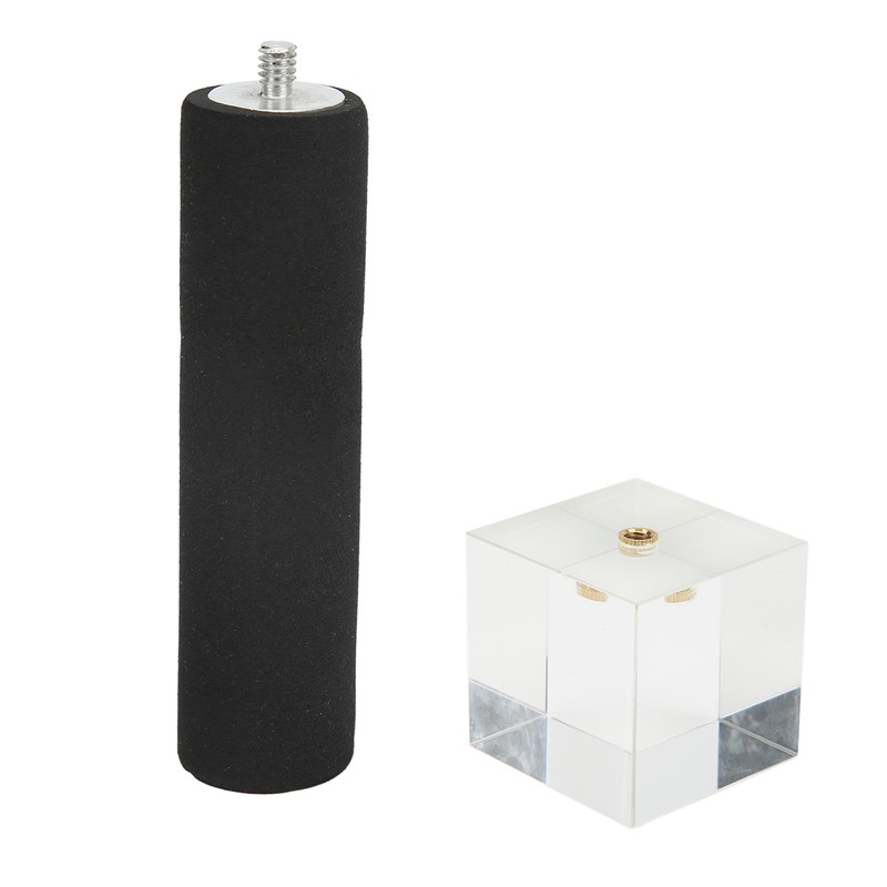 Photography Prism Crystal with 1/4 Thread Optical Glass Prism Camera