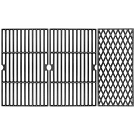SearCook Cast Iron Grill Grates for Dyna glo 4 Burner DGH450CRP DGH450CRP-D, 5 Burner DGH485CRP DGH474CRP DGB494SPB, for Kenmore 146.16132110 146.23678310, Cooking Grate Replacement Parts