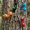 Metal Ants Set of 4 Garden Decor Outdoor Statues Wall
