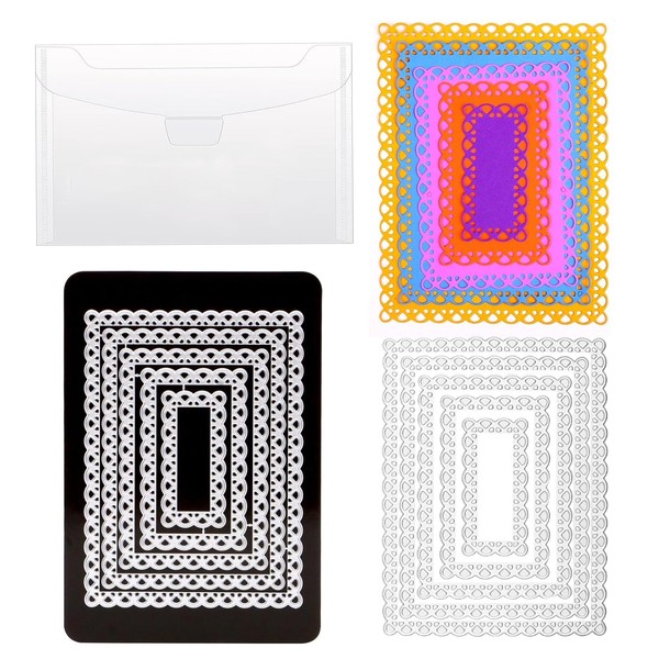 Yoseng Die Cuts for Card Making,Nesting Frame Die Cut,Card Frame