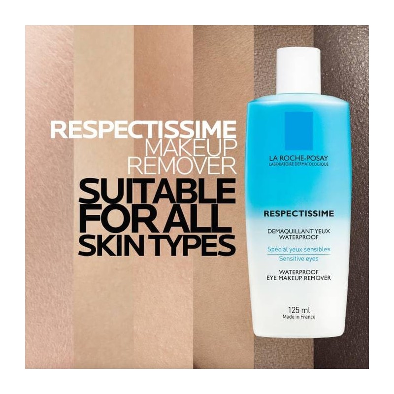 Desmaquillante Bifásico La Roche Posay Respectissime para ojos sensibles 125ml