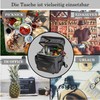 Insulated Cooler Bag Foldable - Waterproof, Leak-proof Lunch Bag with